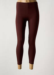 Legging taille élastique marron MARYAN MEHLHORN femme