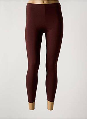 Legging taille élastique marron MARYAN MEHLHORN femme