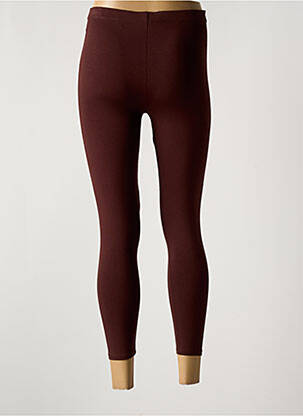 Legging taille élastique marron MARYAN MEHLHORN femme