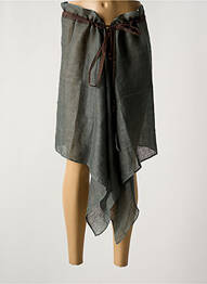 Jupe mi-longue gris MARYAN MEHLHORN femme