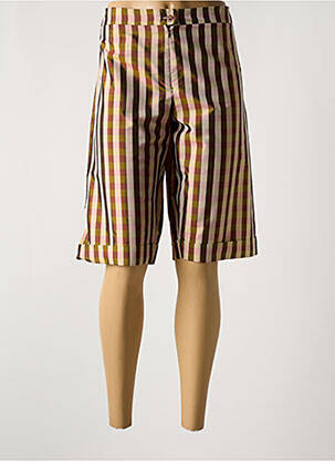 Bermuda vert CHIARO SCURO pour femme