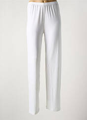Legging blanc COTTON CLUB pour femme seconde vue