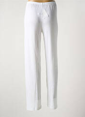 Legging blanc COTTON CLUB pour femme seconde vue