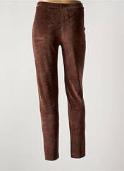 Legging marron COTTON CLUB pour femme seconde vue