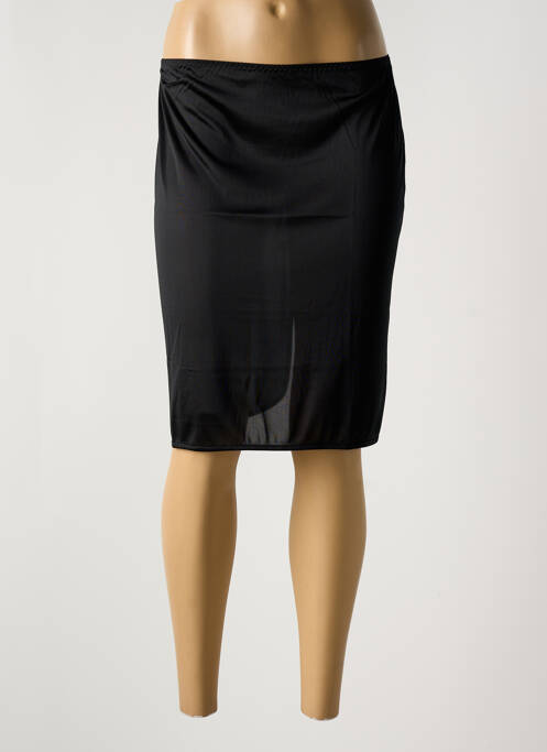 Jupe mi-longue noir CHIARO SCURO pour femme