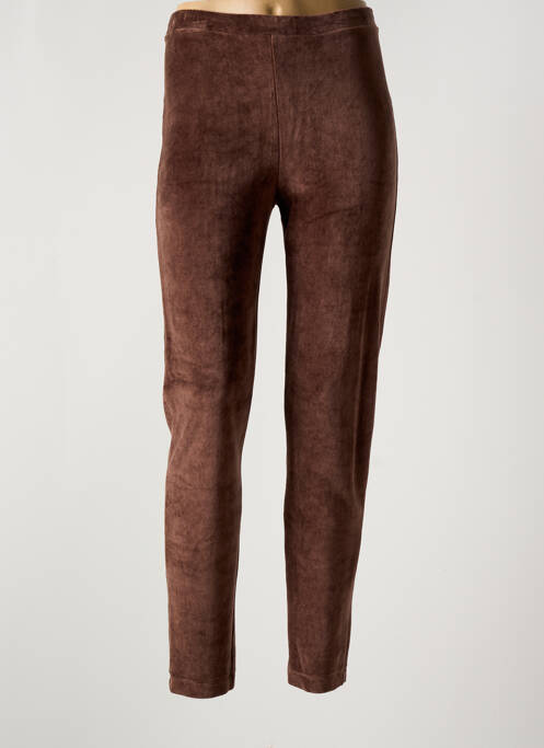 Legging marron COTTON CLUB pour femme