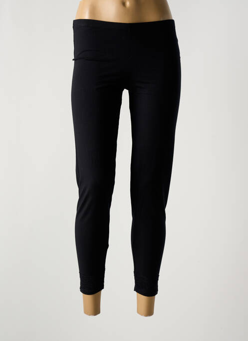 Legging noir COTTON CLUB pour femme