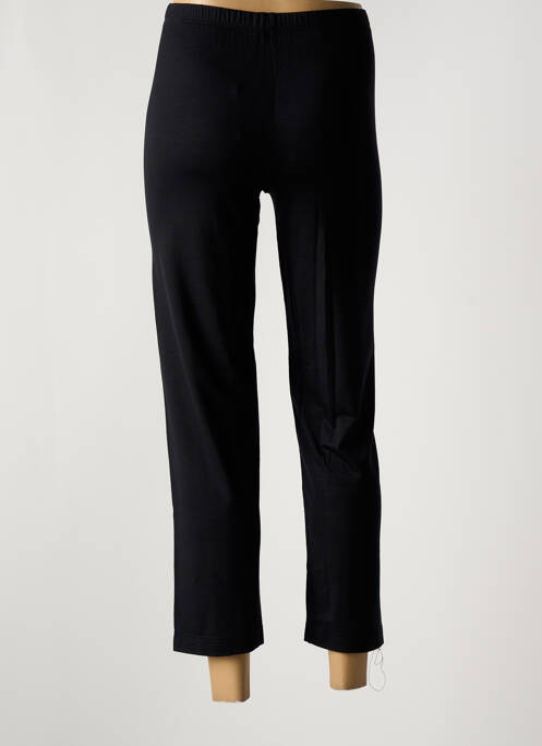 Pantalon 7/8 noir COTTON CLUB pour femme