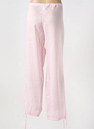 Pantalon large taille normale taille normale rose MANUEL CANOVAS femme