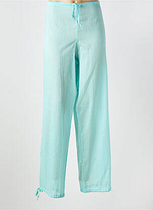 Pantalon large taille normale taille normale bleu MANUEL CANOVAS femme