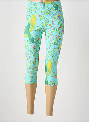 Legging taille normale taille normale vert MANUEL CANOVAS femme
