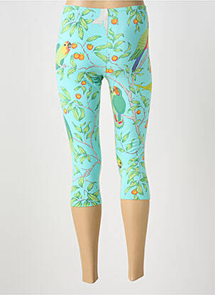 Legging taille normale taille normale vert MANUEL CANOVAS femme