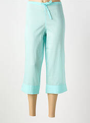 Pantacourt bleu MANUEL CANOVAS pour femme seconde vue