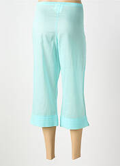 Pantacourt bleu MANUEL CANOVAS pour femme seconde vue