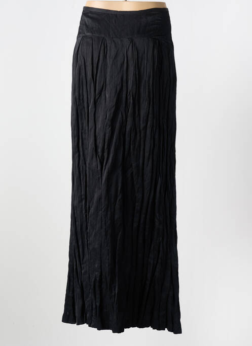Jupe longue coupe fluide noir JAVIER SIMORRA femme