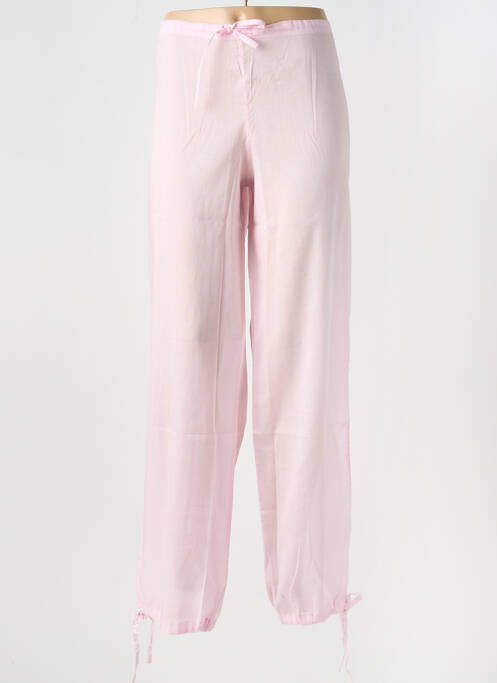 Pantalon large taille normale taille normale rose MANUEL CANOVAS femme