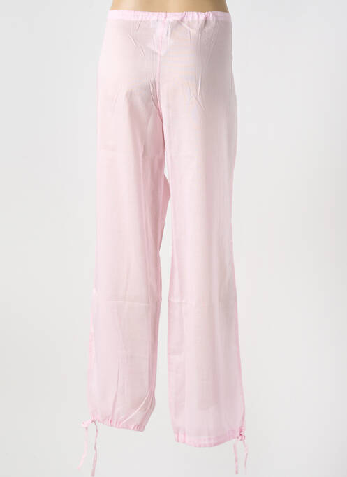 Pantalon large taille normale taille normale rose MANUEL CANOVAS femme