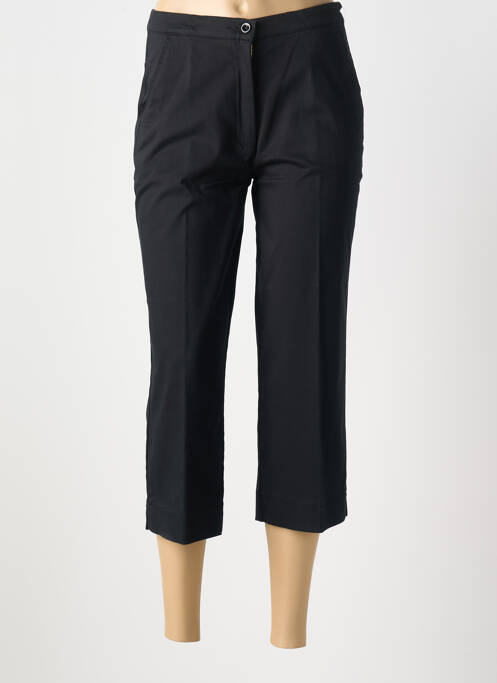 Pantacourt coupe droite taille normale noir FERAUD femme