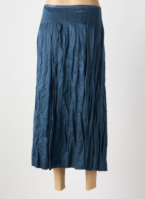 Jupe longue bleu JAVIER SIMORRA pour femme