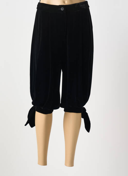 Pantacourt noir REVANCHE DE LA FEMME pour femme