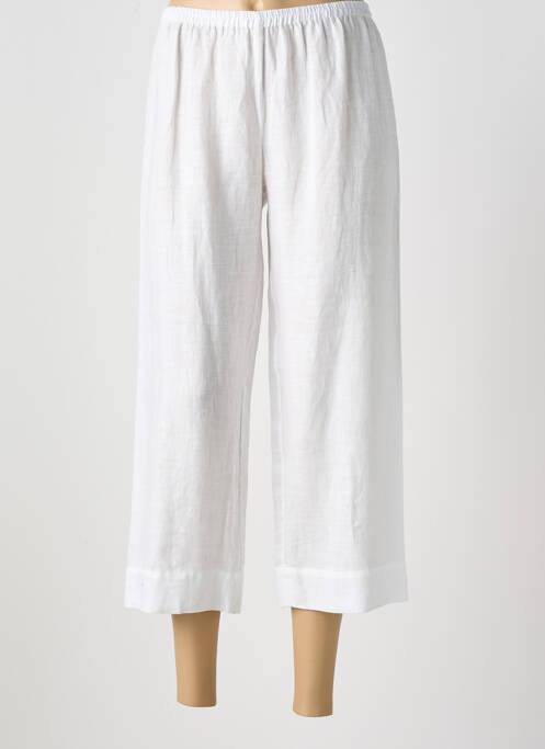 Pantalon 7/8 blanc VIVIS pour femme