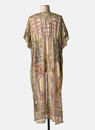 Veste kimono légère et transparente marron MARYAN MEHLHORN femme