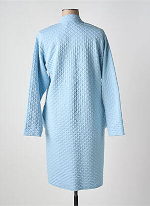 Robe de chambre stretch bleu PLUTO femme