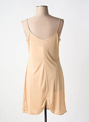 Nuisette/combinette effet matière satinée beige LISANZA femme