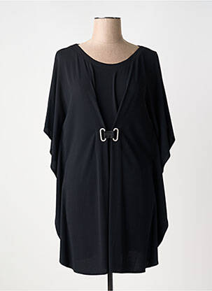 Tunique manches courtes manches manches chauves souris noir MARYAN MEHLHORN femme