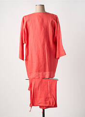 Ensemble pantalon rouge LIONELLA pour femme seconde vue