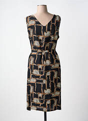 Robe mi-longue noir BOGLIETTI pour femme seconde vue