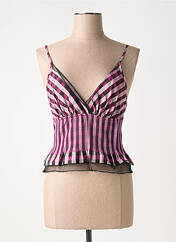 Top violet CHIARO SCURO pour femme seconde vue