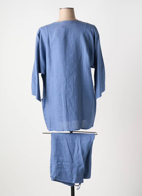 Ensemble pantalon taille normale bleu LIONELLA femme