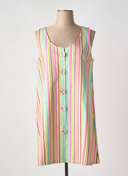 Robe courte bleu RUE DU FAUBOURG pour femme