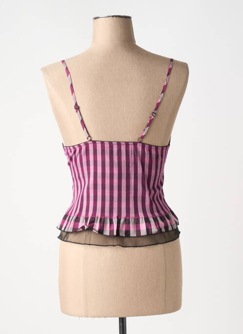 Top violet CHIARO SCURO pour femme