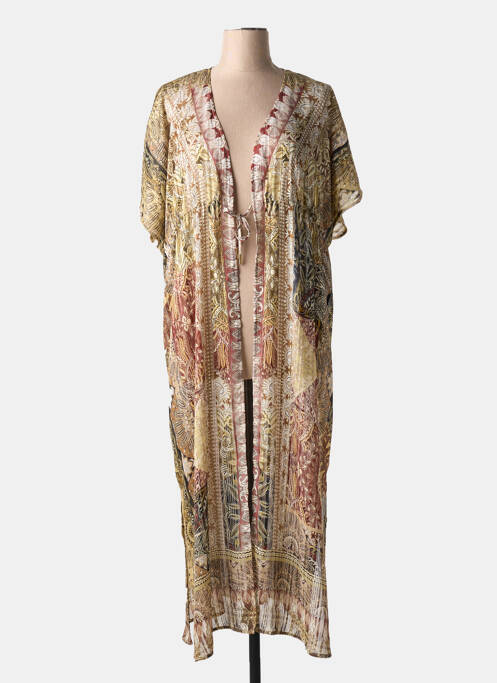 Veste kimono marron MARYAN MEHLHORN pour femme