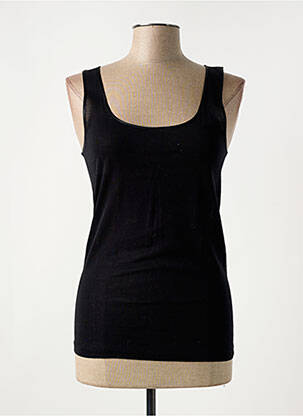 Top/caraco légère et transparente noir LISANZA femme