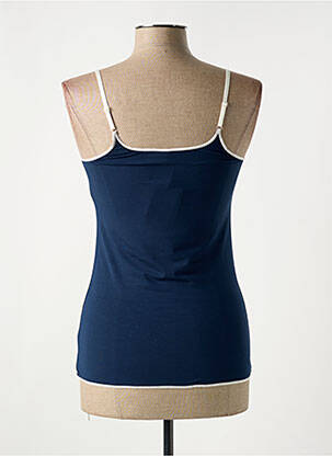 Top/caraco stretch bleu LISANZA femme