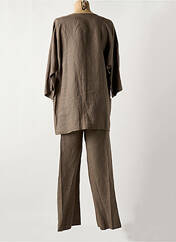 Ensemble pantalon marron LIONELLA pour femme seconde vue