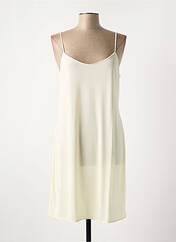 Jupon /Fond de robe beige CHIARO SCURO pour femme seconde vue