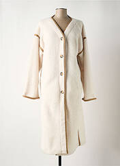 Robe de chambre beige PLUTO pour femme seconde vue