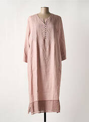 Robe longue rose LIONELLA pour femme seconde vue