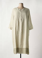 Robe mi-longue vert LIONELLA pour femme seconde vue