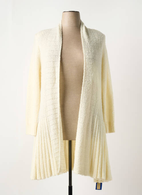 Gilet manches longues blanc ESCOLA pour femme