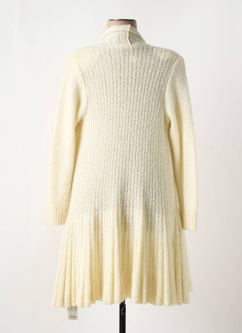 Gilet manches longues blanc ESCOLA pour femme