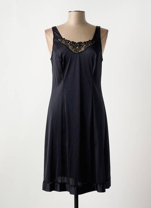 Chemise de nuit noir HELIOS pour femme