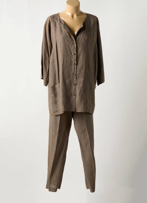 Ensemble pantalon marron LIONELLA pour femme