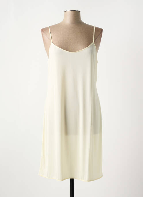 Jupon /Fond de robe beige CHIARO SCURO pour femme