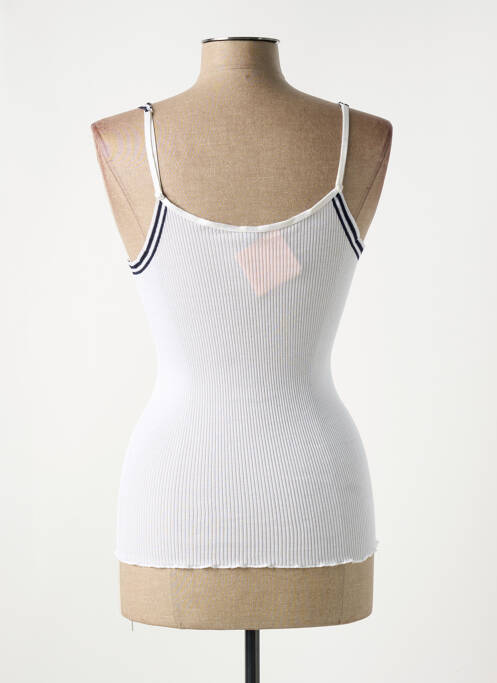 Top/Caraco blanc LISANZA pour femme