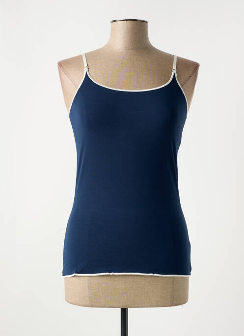 Top/Caraco bleu LISANZA pour femme
